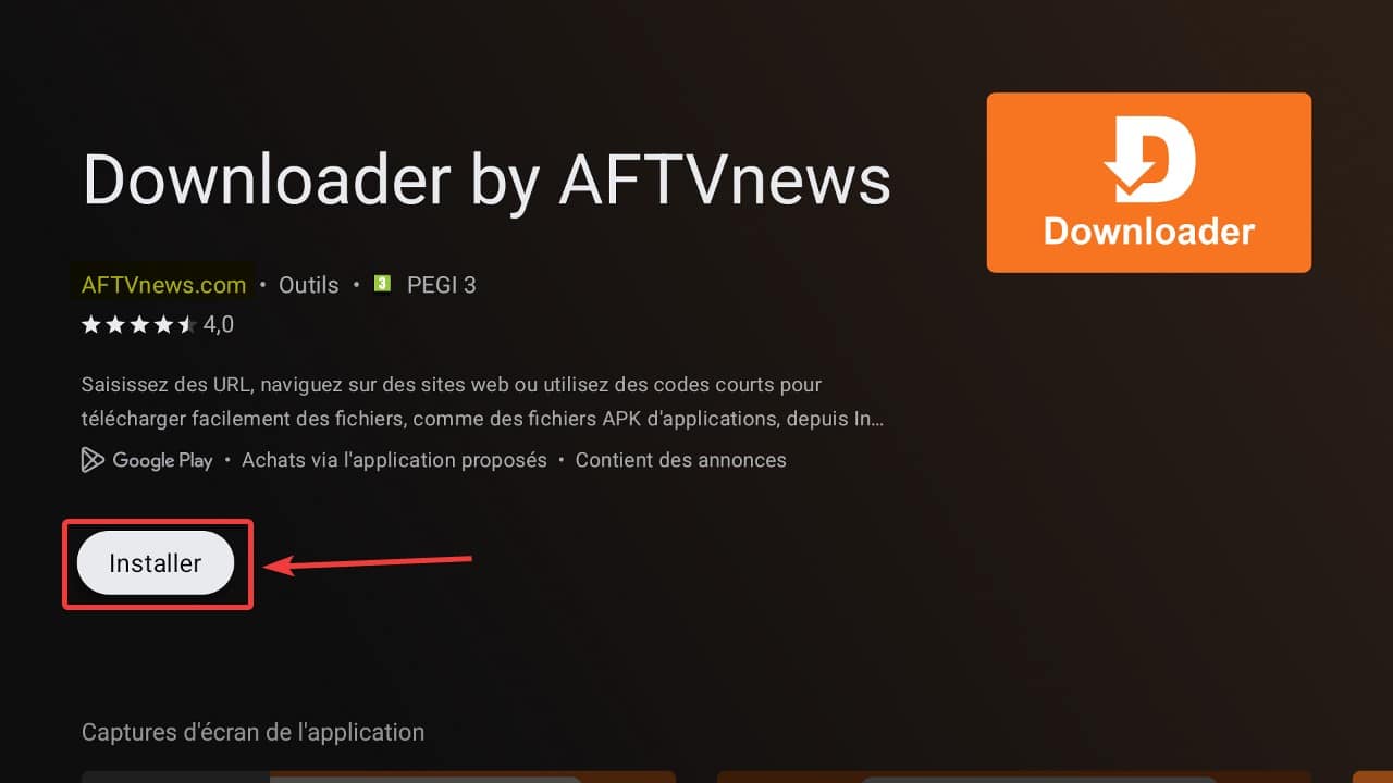 Installer Downloader sur Xiaomi Mi TV